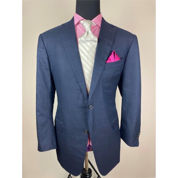 $3450.00 ZEGNA ***14milmil14*** Navy Modern 2Btn Sport Jacket 44R 44 R - Picture 1 of 5